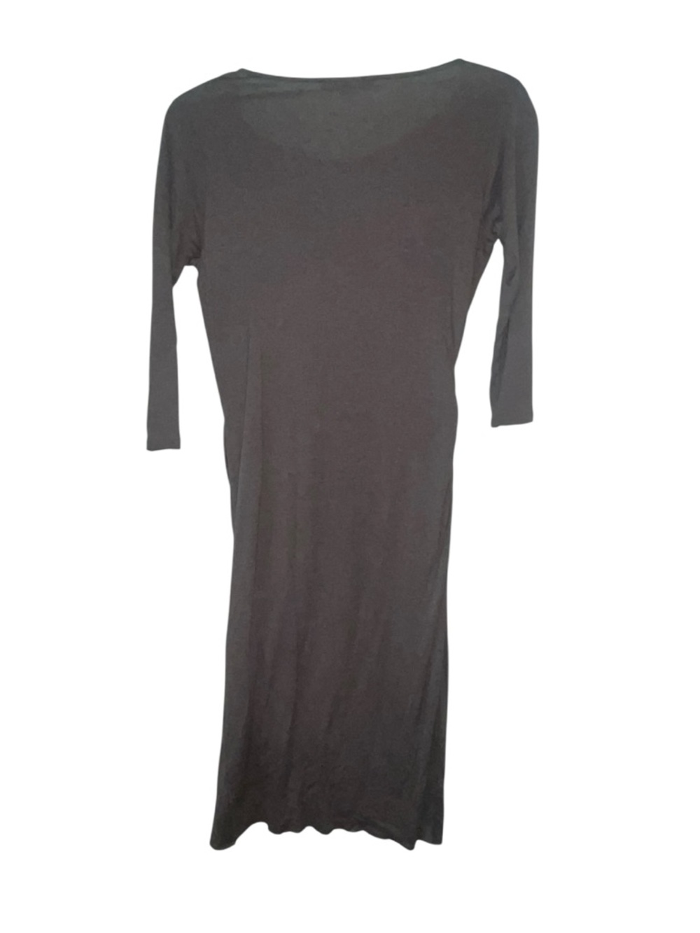 All Saints wool blend wrap, ruched drape dress.  6 GUC - Picture 4 of 7
